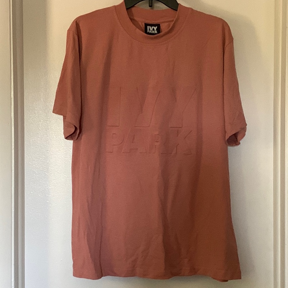 Ivy Park T-Shirt with Raised Logo